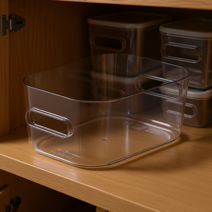 SmartStore Compact XS Storage <b>Container</b> 10 Pack Cabinet Organizer Transparent <b>Plastic</b> - Product Image 3