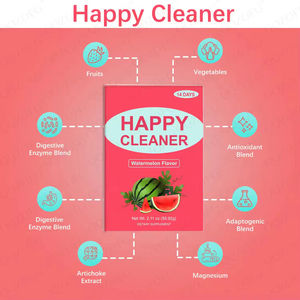 Suplemento Detox en Polvo con Sabor a Sandía, Happy Cleaner, con Quemador de Grasa para Pérdida de Peso y Mejora del Estado de Ánimo - Product Image 5