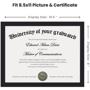 Wholesale <b>A4</b> Mdf Picture Walnut Wood Grain, 21X29.7Cm Certificate <b>Frame</b> Factory Price, Custom Logo Oem Bulk Supply <b>for</b> B2b - Product Image 2