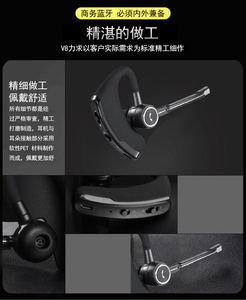 Tai Nghe Không Dây V8s Cho Doanh Nhân, Tai Nghe Khử Tiếng Ồn CVC 6.0 Điều Khiển Bằng Giọng Nói Nomo - Product Image 6