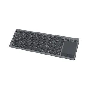 Black Bluetooth Keyboard Qwerty Layout Touch Pad Wireless Keyboard