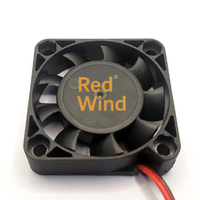 Ventilateur axial à châssis en plastique OEM ODM DC 40x40x7mm 5V 12V 24V, faible bruit, haute vitesse 4500 tr/min, pour l'électronique