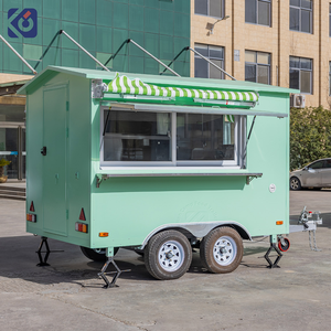 Remolque de Comida Móvil CAMPTRL para Restaurante al Aire Libre, Camión de Comida Equipado <span class=keywords><strong>con</strong></span> Cocina Completa - Product Image 1