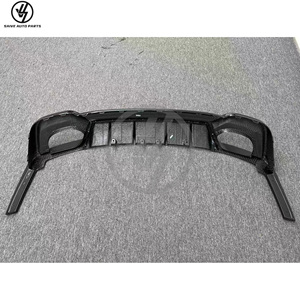 Diffuseur arrière en fibre de carbone sèche style PT pour Audi RS6 C8 2008-2010, nouveau, finition brillante, tissage sergé, mise sous vide - Product Image 5