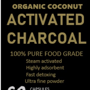 Compléments Détox Naturels : Capsules de Charbon Actif en Poudre d'Extrait de Coques de Noix de Coco 100% Naturelles - Product Image 2