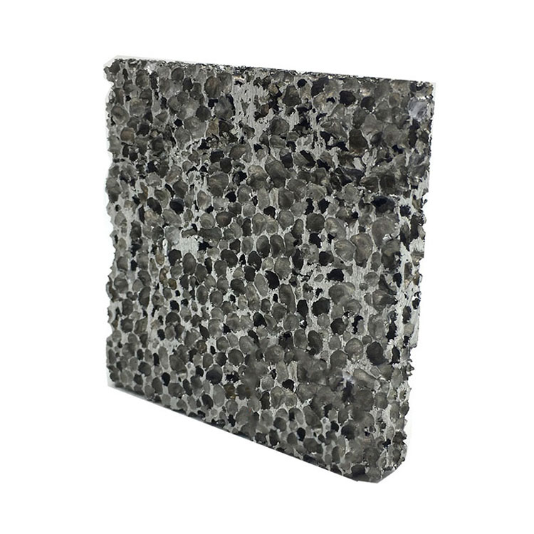 Алюминиевая алюминиевая пена, лидер продаж, звукоизоляционные материалы для изготовления металлических батарей с открытыми ячейками