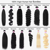 Oferta Especial: Paquetes de Cabello Humano Virgen Brasileño y Peruano de 36, 38 y 40 Pulgadas, Cabello Liso con Cutícula Intacta, 100% 10A 12A SDD