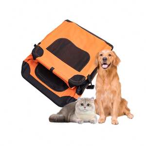 Jaula Plegable para Mascotas, Resistente al Agua, con Laterales Suaves, para Viajes en Interiores y Exteriores, Portátil, para Perros y Gatos - Product Image 3