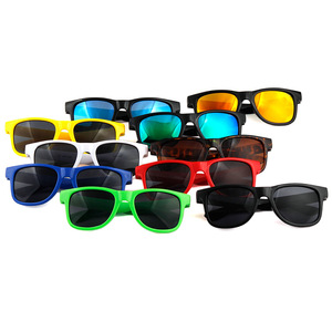 Lunettes de soleil classiques rétro pour enfants, monture carrée en PC, protection UV400, unisexe, mode, voyage, K1028 - Product Image 1