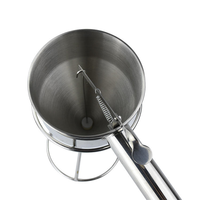 KZR – Hachoir à pâte en acier inoxydable pour cupcakes, gaufres et crêpes