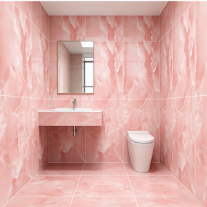 Carreaux muraux intérieurs <span class=keywords><strong>en</strong></span> porcelaine de luxe moderne de haute qualité 600x1200mm, couleur jade violet, bleu-vert, résistants aux acides - Product Image 4