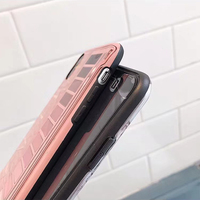 Mode Fard À Paupières Palette Brillant Doux Silicone housse de téléphone Pour iphone 11Max XR XS 6 6s 7 12plus 13 14 15