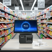 Système de point de vente professionnel à écran tactile pour restaurant avec logiciel