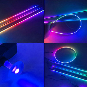 App-Steuerung Acryl streifen RGB LED Auto 22 in 1 Symphony Chasing Umgebungs licht für Autozubehör Atmosphäre Dekoration - Product Image 2