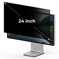 Filtre anti-espionnage, anti-reflets, anti-traces de doigts, protection contre la lumière bleue, protection d'écran en PET de qualité AAA pour PC, ordinateur portable, tablette, téléviseur 14-27 pouces