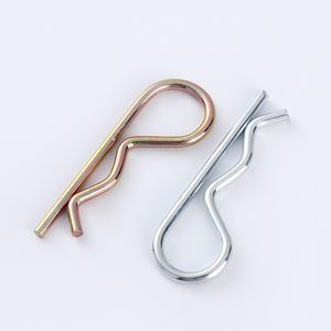 Pin de Clip de resorte de seguridad <span class=keywords><strong>DIN</strong></span> <span class=keywords><strong>11024</strong></span> único, Clips personalizados tipo B R, Clip de pasador de enganche de alambre de retención de resorte, pasador de chaveta R - Product Image 4