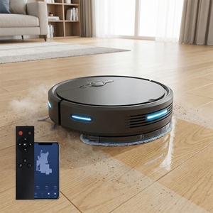 Aspirateur robot à eau et à sec en promotion pour le nettoyage des sols avec une puissance d'aspiration de 1000 Pa - Product Image 3