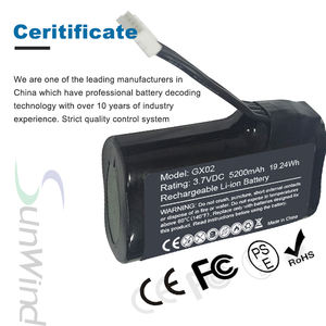 Ion chargeable 5200 m3.7 MH H V Rion Itio chargeable recargable atteratterateria para Nexgo 02 02 N3 <span class=keywords><strong>N5</strong></span> Pererminerminal - Product Image 4