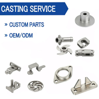 Pièces moulées sur mesure non standard en acier au carbone avec service d'usinage CNC