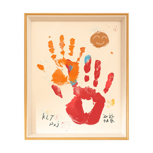 Vente en gros <span class=keywords><strong>de</strong></span> cadres familiaux pour la peinture DIY cadres photo en bois massif avec <span class=keywords><strong>empreinte</strong></span> <span class=keywords><strong>de</strong></span> <span class=keywords><strong>main</strong></span> sertis <span class=keywords><strong>de</strong></span> pigments - Product Image 4