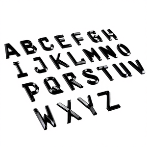 Emblema Personalizado al por Mayor de Plástico ABS Cromado, Letras y Números 3D, Adhesivo Decorativo para Coche, Placa con Nombre para Capó Delantero y Maletero - Product Image 4