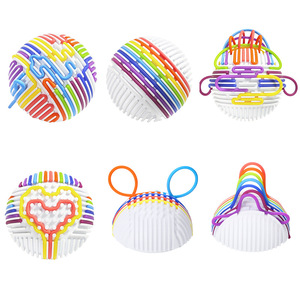 Coen unisex cảm giác hoạt động Silicone bóng Câu Đố qua biên giới thần tài đồ chơi cho căng thẳng cứu trợ lo lắng đào tạo đồ chơi giáo dục - Product Image 5