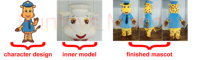 Costume gonflable personnalisé sur le thème des outils agricoles, mascotte animale, déguisement gonflable pour Halloween et carnaval pour adulte