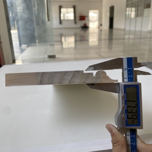 แผ่นไม้ตกแต่งแบบ moulding millwork White primed Trim Wall Trim skirting boards baseboards - Product Image 5