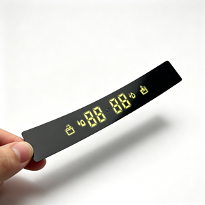 Clavier à membrane pour appareils électroniques avec panneau tactile de commande frontal en PET, impression UV personnalisée OEM - Product Image 5