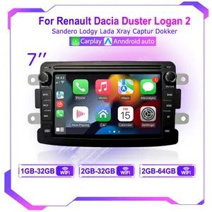 <span class=keywords><strong>Android</strong></span> đài phát thanh cho Renault Dacia Khăn lau bụi Logan sandero lodgy LADA Xray captur dokker Carplay GPS navigation đa phương tiện 7 "không có DVD - Product Image 2