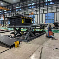 Elektrikli Sabit Makaslı Araç Bakım Platformu, Sağlam Çelik Yapılı, 2-17m Çalışma Yüksekliği, 500kg-50000kg Yük Kapasitesi