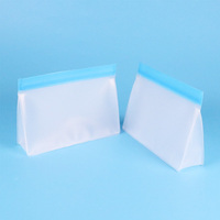 Ensemble de trousses de maquillage en PVC tridimensionnel imprimé personnalisé Portable étanche en PVC transparent stockage de cosmétiques de voyage à fermeture éclair pour les déplacements