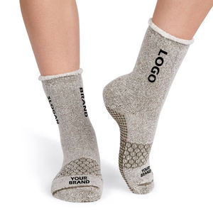 جوارب صوف شتوية سميكة مخصصة حسب الطلب، جوارب صوف ميرينو بتصميم مخصص، جوارب صوف مخصصة بشعارك - Product Image 5