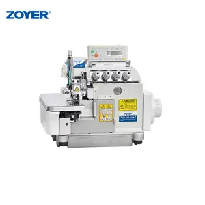 ZY988-4DA Zoyer Pegasus Ex Auto-Trimmer Acionamento Direto Overlock Máquina De Costura Industrial