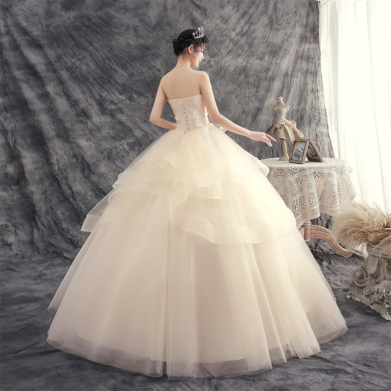 sachin and babi light blue dress Salara Bustier Champagne Gown  Alamour The Label