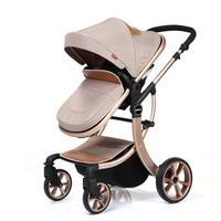 Hoge Landschap Sunny Golden Reborn 3 In 1 Luxe Kinderwagen Een 2 Kinderwagen