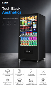 Distributore Automatico Self-Service per Supermercati, Design a Basso Consumo Energetico per l'Esportazione Transfrontaliera di Snack e Bevande - Product Image 4