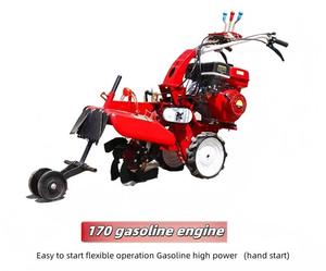 Cultivadora Rotativa Multifuncional con Motor de Gasolina/Diésel para Agricultura, Cultivo de Huertos, Abertura de Surcos y Microcultivo de Campos - Product Image 3