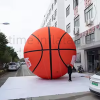 Ballon publicitaire gonflable géant en PVC sur mesure pour campagne de divertissement commercial