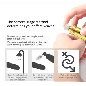 Quan hệ tình dục chậm trễ phun cho nam giới cương cứng kem nam bên ngoài sử dụng xuất tinh sớm kéo dài 60 phút dương vật enlargment dầu - Product Image 3
