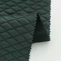 Tissu polaire à coquille souple de haute qualité 98% Poly 2% Spandex Suede Space Dye