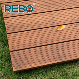 Cubierta de bambú tejida en hebra Cubierta de suelo de <span class=keywords><strong>terraza</strong></span> exterior Bambú duradero <span class=keywords><strong>para</strong></span> uso doméstico - Product Image 6