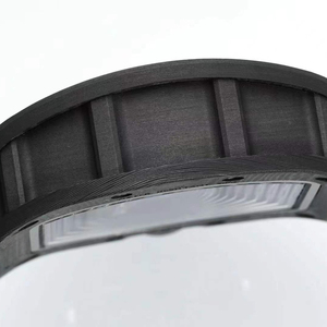 Reloj de Pulsera 2026 de Moda con Fibra de Carbono Negra, Cristal de Zafiro, Mecanismo Visible Delicado y Correa de Goma Resistente - Product Image 4