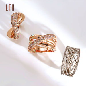 Anillo de Compromiso de Circonita AU750 al por Mayor, Joyería Clásica de Oro Real de 18k para Regalo - Product Image 2