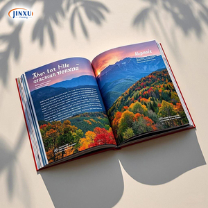 Op maat gemaakte perfect gebonden softcover boeken, hardcover drukwerk, romans, reisgidsen, paperback boeken, natuurlijke landschappen tijdschriften drukwerk - Product Image 3