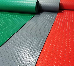 <span class=keywords><strong>Tapis</strong></span> de sol en caoutchouc antidérapant, grand, imperméable, rond, à surface boutonnée, pour cage à chien - Product Image 5