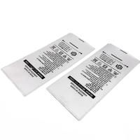 Étiquette de vêtement en nylon tissé longue portée RFID UHF résistante à la chaleur lavable étiquette de lavage pour la gestion des vêtements