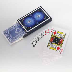 High Quality Custom logo Playing Cards Resistant Smooth Touch Personalized Custom Playing <b>Poker</b> Cards with box - Product Image 1