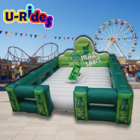Planche de surf gonflable en PVC commerciale en gros simulateur de sport jeu de snowboard de surf gonflable amusant pour les fêtes et les ventes