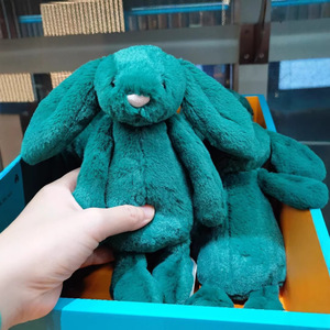 UK JE Wholesale Peluche Lapin de Noël des Neiges 18 cm, Doux Lapin Timide, Animal en Peluche Apaisant aux Couleurs Subtilles, Nouvelle Arrivée 2025 - Product Image 5